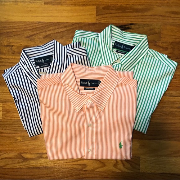 Ralph Lauren Other - 🎉HP🎉 Lot of 3 Ralph Lauren Collared Long Sleeve Shirts